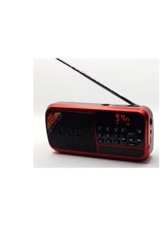 ماركة غير محددة راديو بلوتوث FM - USB - ذاكرة - أحمر  - Image 2