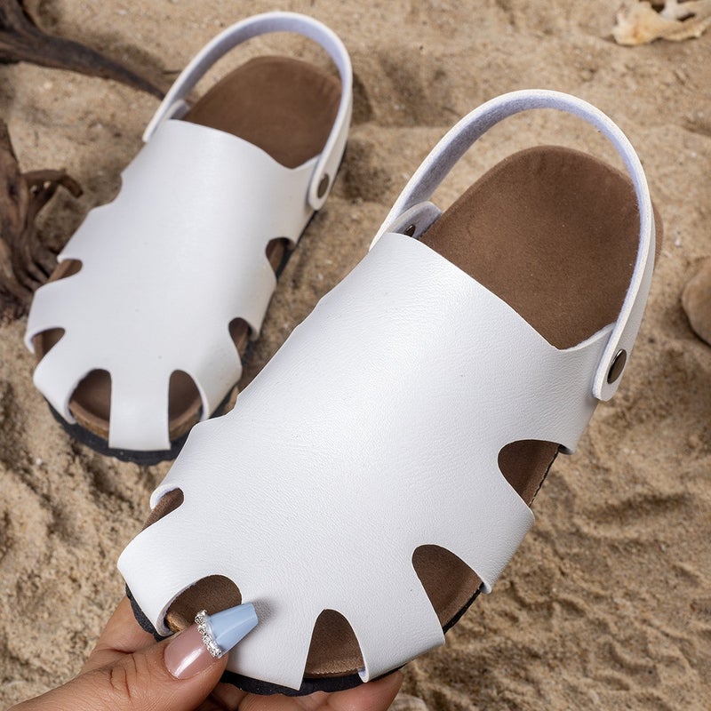 Children'S Sandals Outer Wear Dual-Use Birkenstock Trendy Soft-Soled Casual Sandals And Slippers For The Beach - Image 5