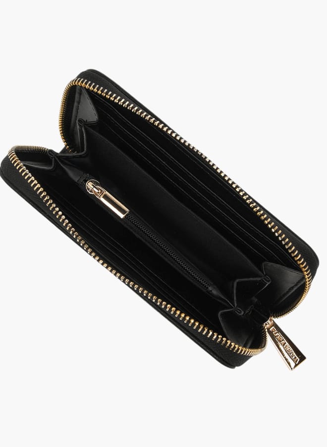 Flora Bella By Shoexpress Womens Floral Print Zip Around Wallet - Image 5