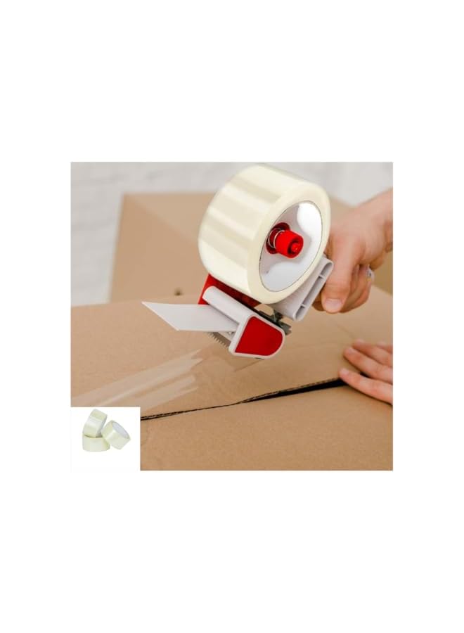 PROMASS Clear Packing Tape 2 Inches x 50 Yards – Strong Heavy Duty Packaging Tape for Sealing Parcel Boxes, Moving Boxes, Large Postal Bags, and Office Supplies (1 Roll) - Image 3