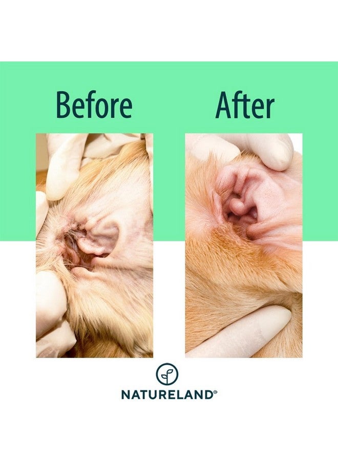 Natureland [Large Size Finger Wipes] Dog & Cat Ear Finger Wipes - Otic Cleaning Wipes for Infections and Controlling Ear Infections and Ear Odor in Pets (50 Large) - Image 5