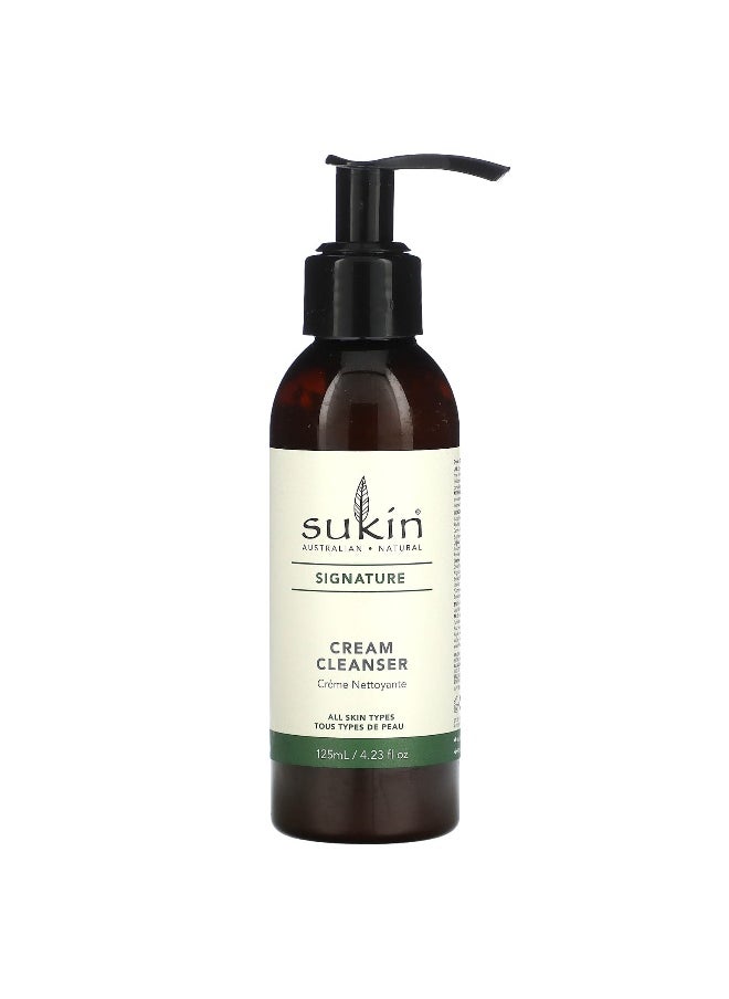 Sukin Sukin, Signature, Cream Cleanser, 4.23 fl oz (125 ml)  - Image 1