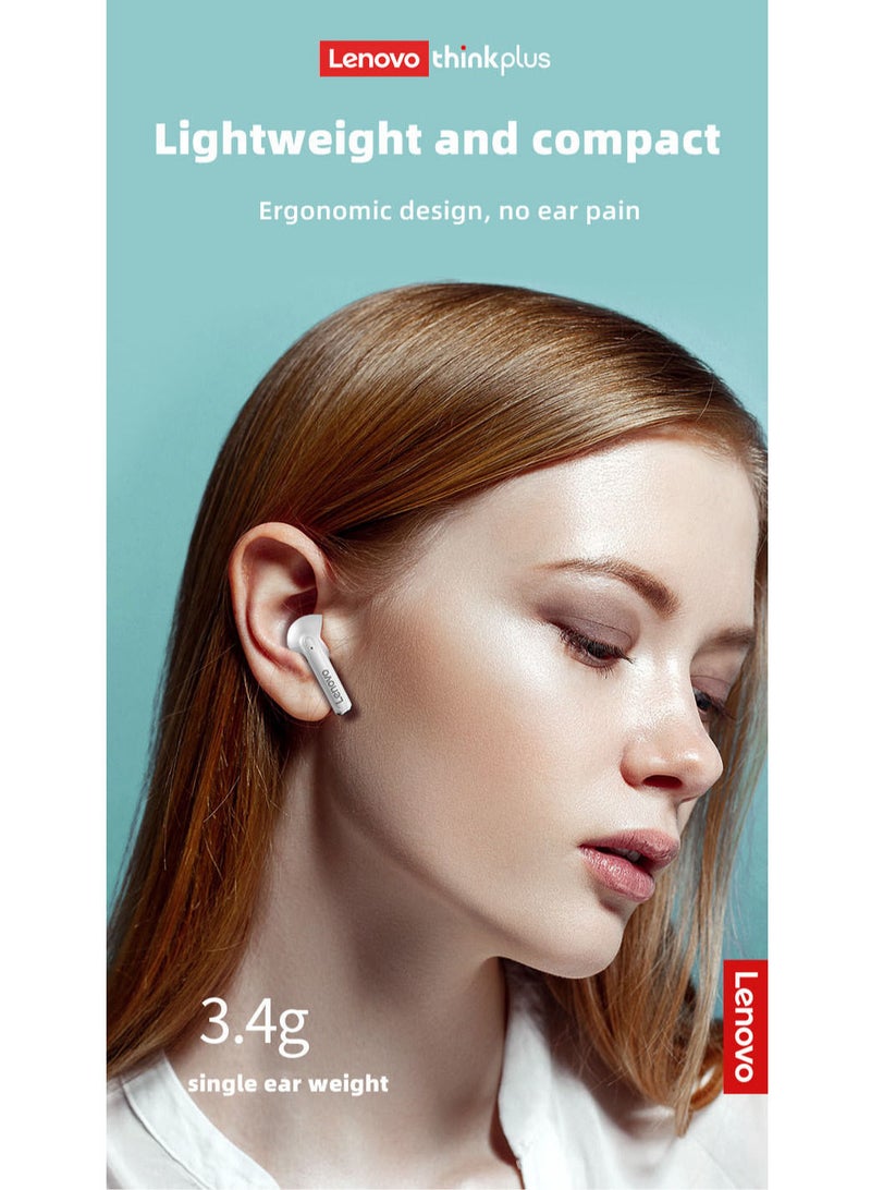 Lenevo XT93 Earphone 250mAh Long Standby Bluetooth 5.2 Headphone HiFi Bass Stereo Sports Earbuds Dual HD Microphone Headset - Image 4