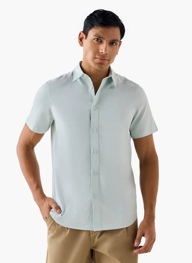 سبلاش فيڤ قميص أكسفورد بقصة عادية وياقة