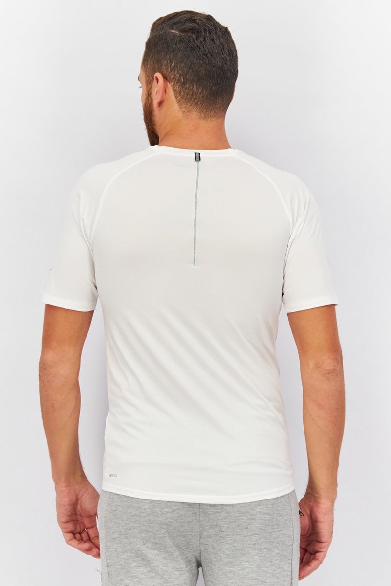 PUMA Men Sportswear Fit Short Sleeves Running Jersey, White - Image 2