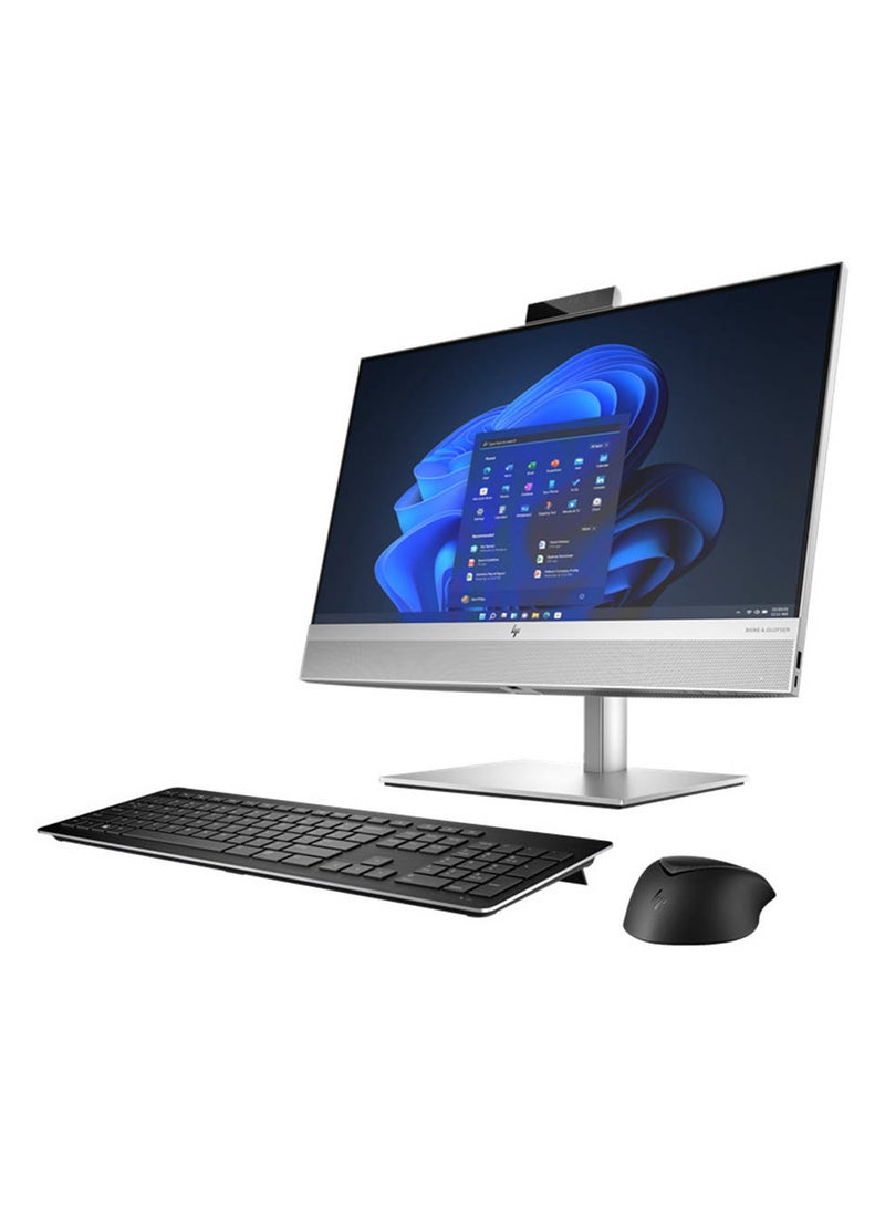 HP 840 G9 AIO 27-Inch Display, Core i7-12700 Processr/16GB RAM/512GB SSD/Intel UHD 770 Graphics/Windows 11 Pro English Silver - Image 3