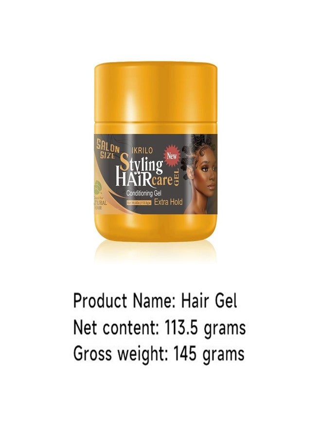RoseFlower 4OZ Braid Gel, Edge Control for Braids, Extra Hold Conditioning Braiding Gel Natural Gloss Styling Wax for Locs Twists and Edges, Tames Frizz And Keeps Hair Wig In Place - Image 2