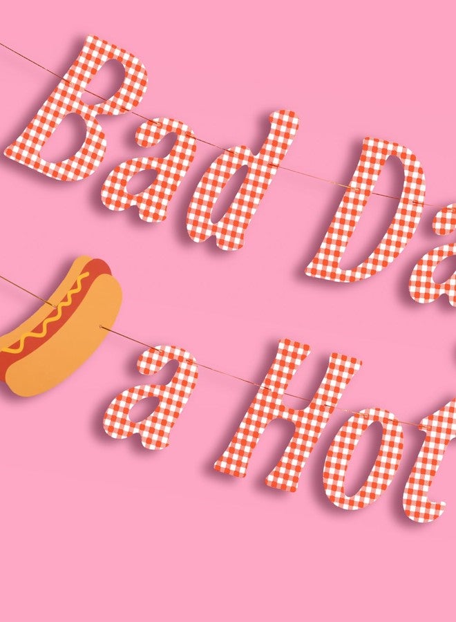 xo, Fetti Hot Dog Banner | Cookout Party, BBQ Decor, Summer Party, July 4th, Kids Party, Funny - Image 4