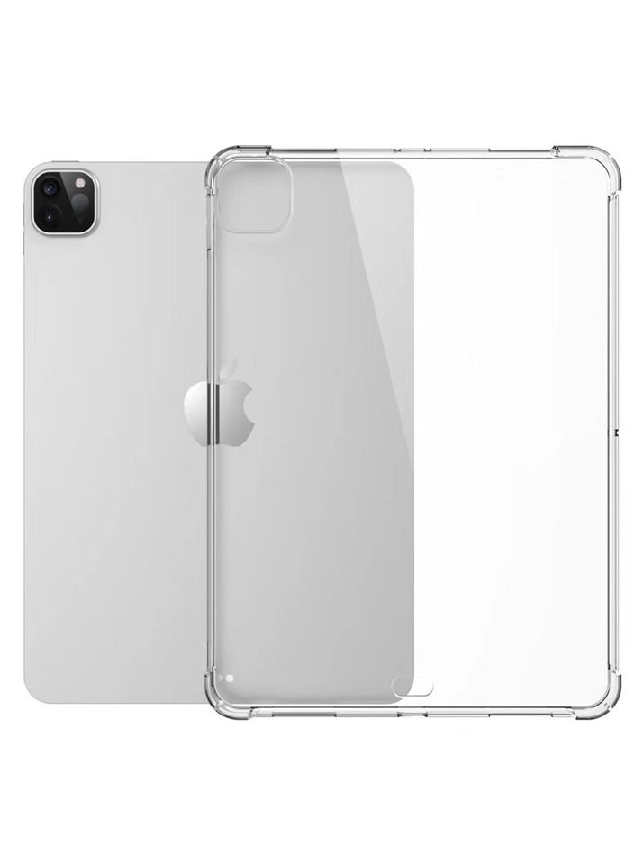 CATANES iPad Pro 11-inch 2020 (2nd Gen) Case Clear Shock Absorbing Flexible TPU Protective Cover Transparent Slim Case with Corner Bumper Airbag  - Image 5