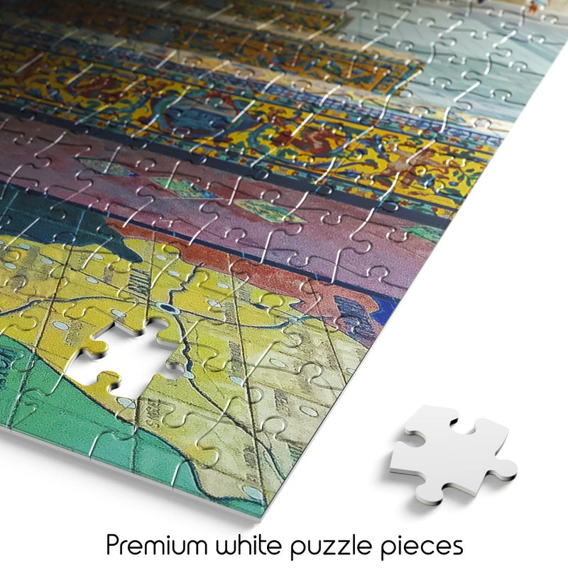 Buffalo Games - blanc - Spanish Tiles - 500 Piece Jigsaw Puzzle , White - Image 4