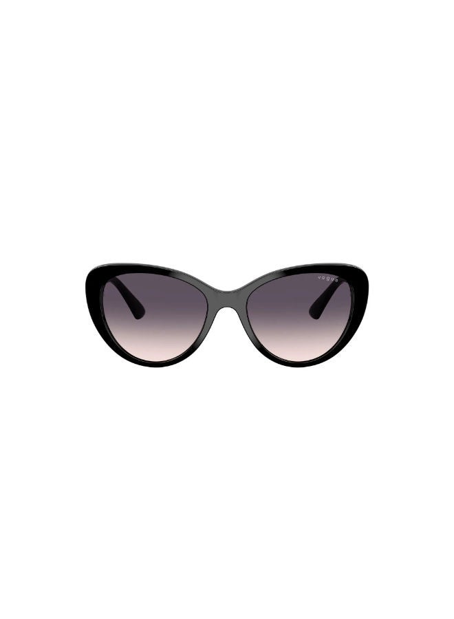 فوغ نظارة شمسية بإطار كامل شكل فراشة 5649SI, 54, W44, 36  - Image 2