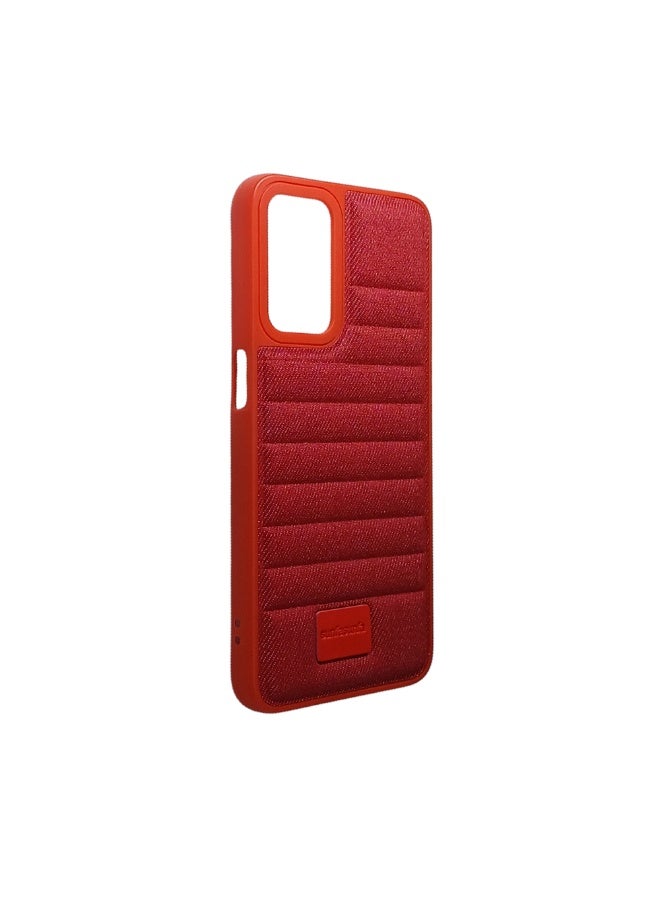 Phone Back Cover  leather for Samsung Galaxy A55 red - Image 2