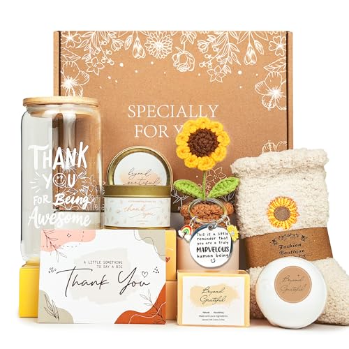 LUICONMO Thank You Gifts for Women, Administrative Professional Day Gifts, Employee Appreciation Gift Box Thanksgiving Gift set, Appreciation Gifts for Coworkers Teacher Nurse Friend - Image 1