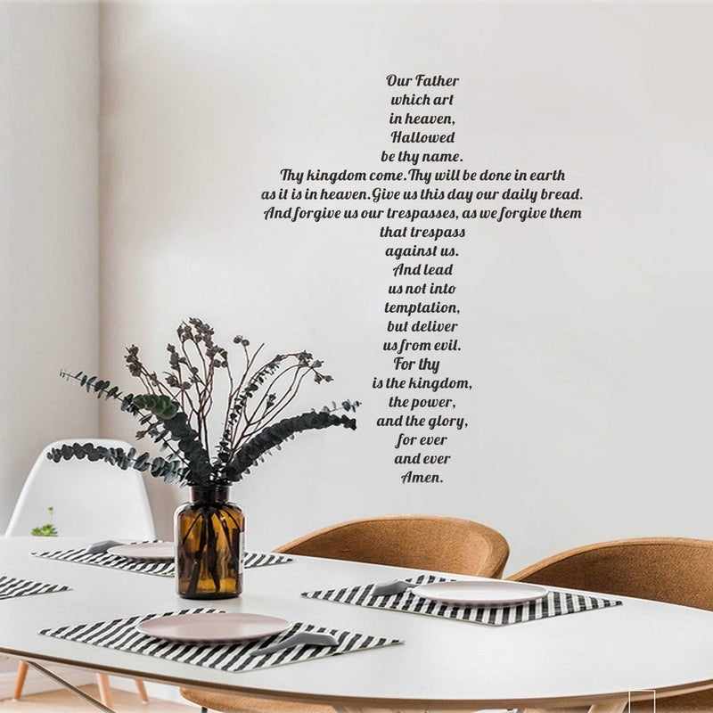 BPA Prayer Wall Decal - Inspirational Christian Quotes - Image 3
