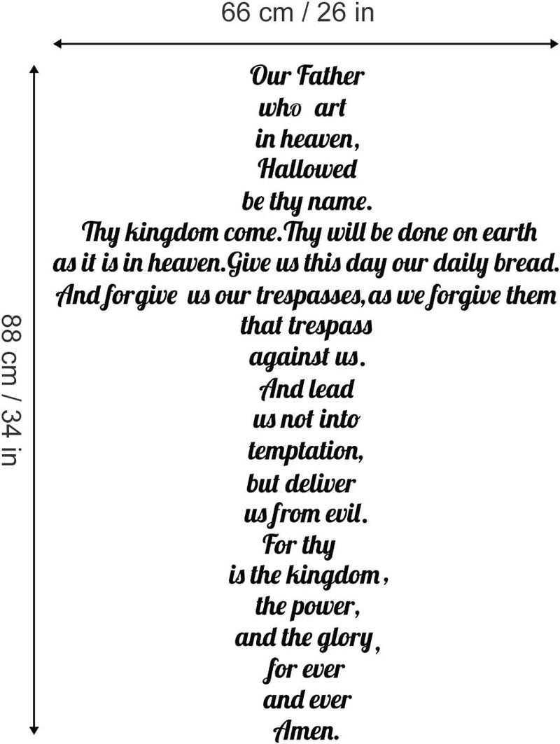 BPA Prayer Wall Decal - Inspirational Christian Quotes - Image 4