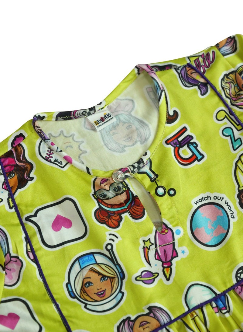 كيدابهو طقم بيجامات للأطفال - مغامرة الخيال العلمي 2 قطعة - Image 2