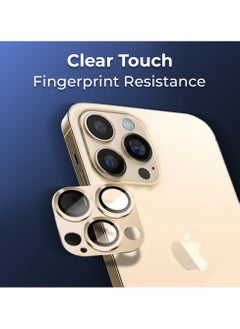 glassology iPhone 16 Pro Lens Guard Scratch Resistant Anti-Fingerprint Camera Protection (Rose Gold)  - Image 2