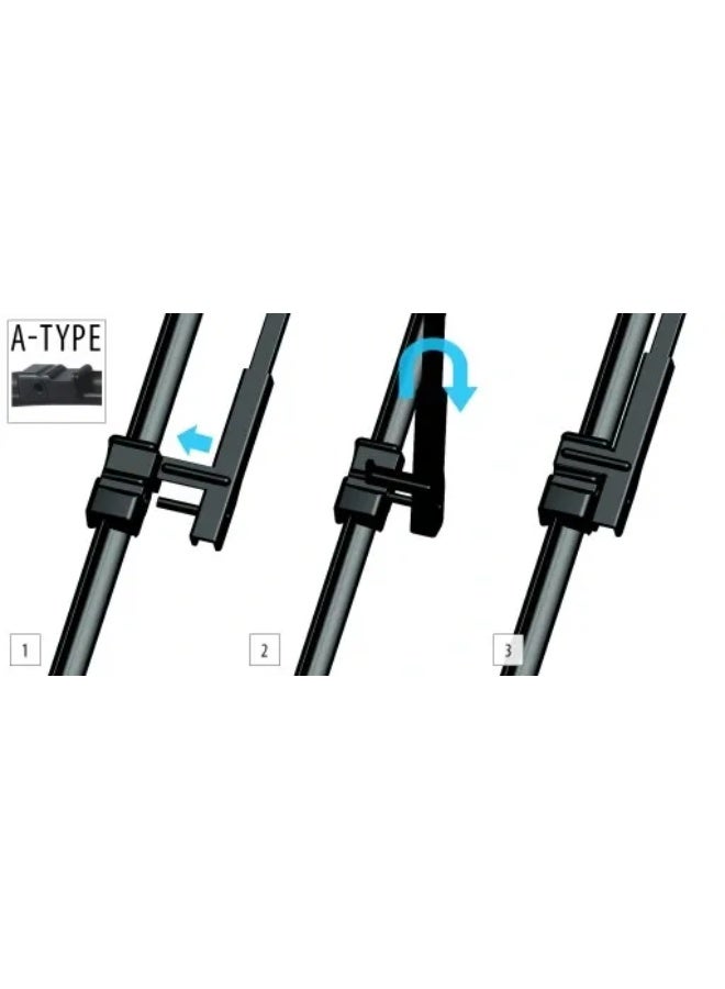 اوكسيمو مساحات Oximo WA400400 ممتازة – أداء عالي لتنظيف الزجاج - Image 2