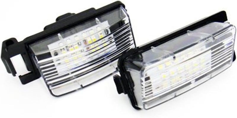 QASULER 2x LED License Plate Light for Various Nissan Models - Image 1