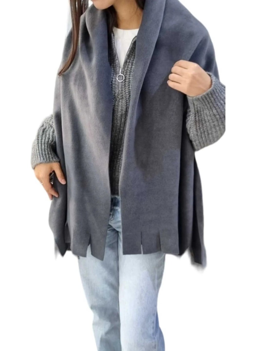 Trenderrs Cafe Restaurant 1,.quality Fleece Shawl 6 Pieces 70 x 180 cm  - Image 3