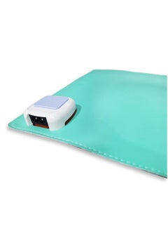 Generic Silicone Comfort Heating Pad, good for office workers in winter, it applies the latest technology, with ultra-safe flexible heating material to provide warmth and comfort, finished thickness of 3mm, double protection design, waterproof and leak-proof to ensure safe use, made of easy-to-clean silicone skin material Warm Handmade Table Mat - Green  - Image 2