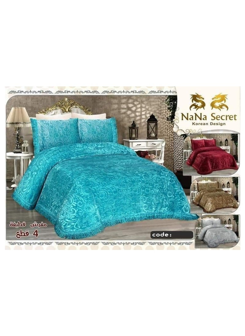 NaNA Secret Winter  bed comforter , laser engraving, Korean design 