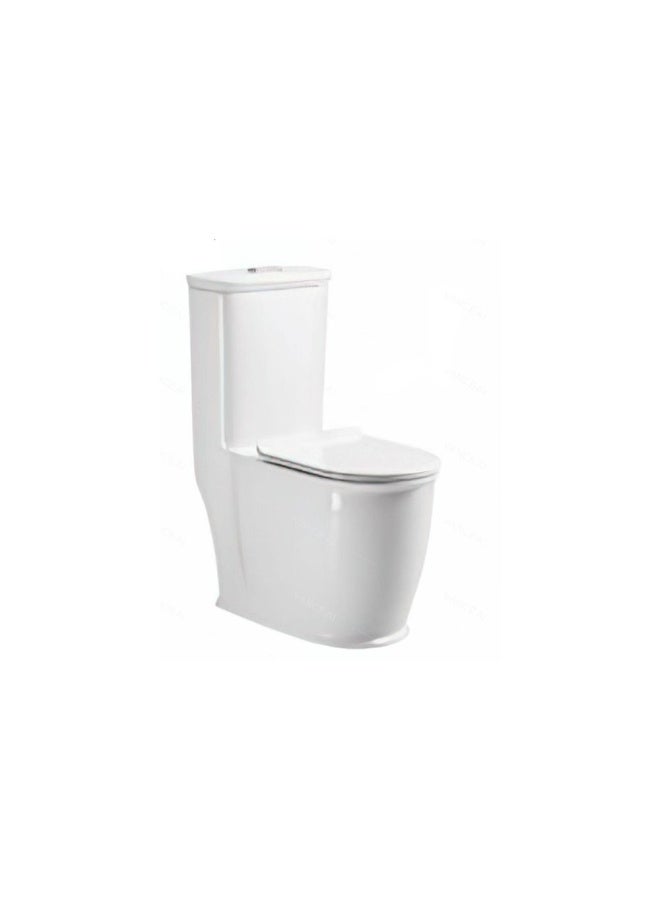 DANUBE HOME Milano Wc Pro One Piece S-Trap 250Mm 1913 700*410*790Mm White- Made In China - Image 1