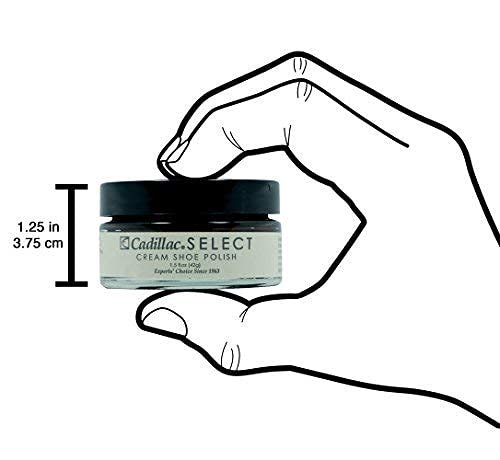 Cadillac Select Premium Cream Shoe Polish – Dark Brown Leather Shoe Care, Nourishing Formula, Restores Shine and Color, Easy Application, Made in USA - Image 5
