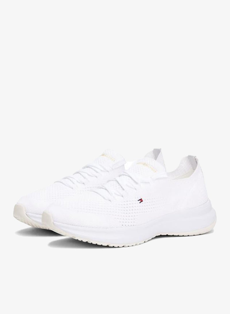 TOMMY HILFIGER Knit Runner Lace Ups Sneakers - Image 4