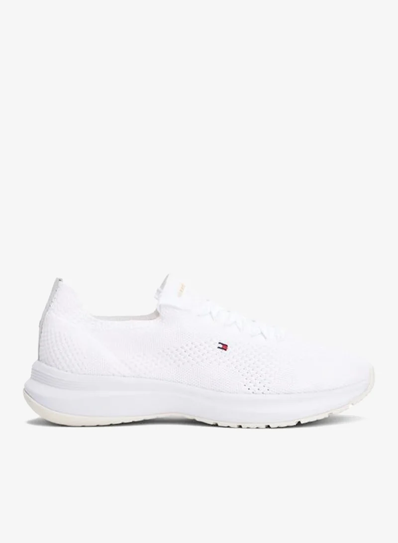 TOMMY HILFIGER Knit Runner Lace Ups Sneakers