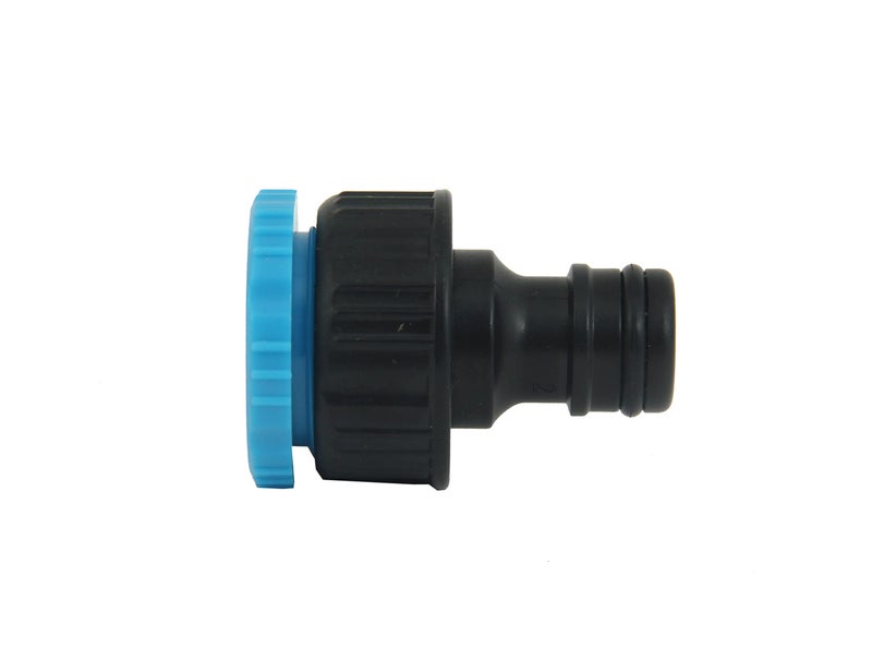 DIVINE TREE Universal 2-in-1 Adjustable 1/2 & 3/4 inch Female Tap Connector - Leak-Proof Heavy-Duty Quick Fit Garden Hose Adapter for Home, Outdoor Watering, Car Wash & Irrigation System - Image 1