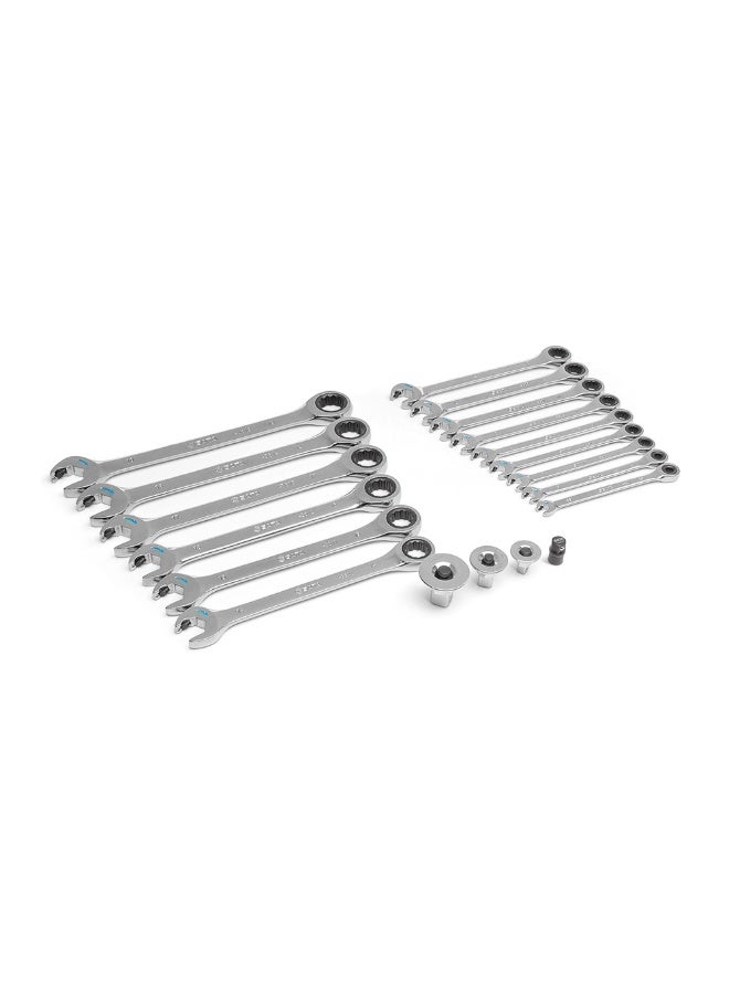 Sata SATA GL09925 19-Piece Metric Double Ratcheting Combination Set - Image 3