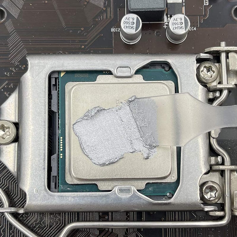 GENNEL G107 100Grams Silver Thermal Paste, High Performance Thermal Conductive Compound Grease, Heatsink Paste for CPU GPU LED IC PS4 Xbox Ovens - Image 2