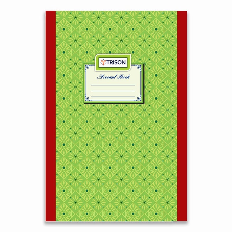 Trison Ledger Register | 190 Pages (Including Index Pages) | 19x31 cm | Hardbound | Quire 3 | Pack of 1 - Image 4