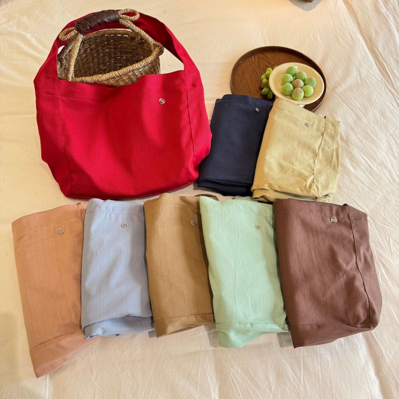 Korean-Style Solid Color High-Grade Large-Capacity Shoulder Bag Women'S Plush Hand Bag Lazy Style All-Match Tote Bag - Image 5