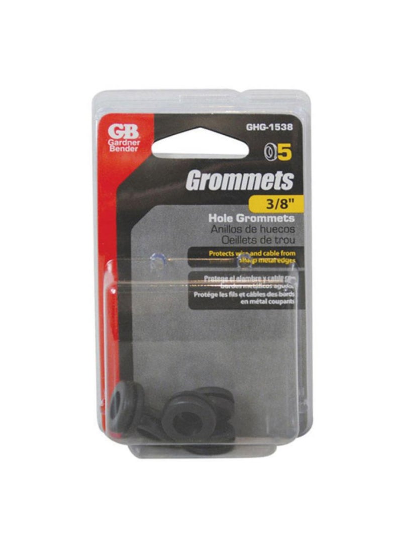 Gardner Bender - Gardner Bender Vinyl Flexible Grommet Pack 5Pc 0.9cm - Image 1