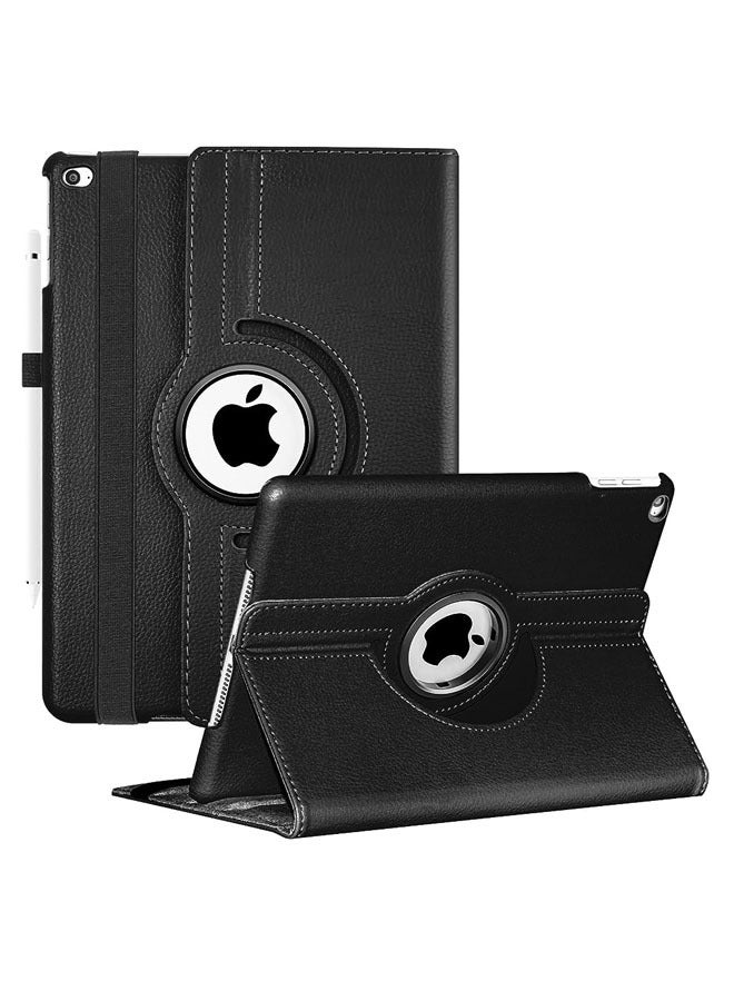 EYE CATCH iPad 9.7 2018 2017 / iPad Air 2 Case / - 360 Degree Rotating Stand Protective Cover with Auto Sleep Wake for iPad 9.7 inch (6th Gen, 5th Gen) / iPad Air 1 / iPad Air 2 - Image 1