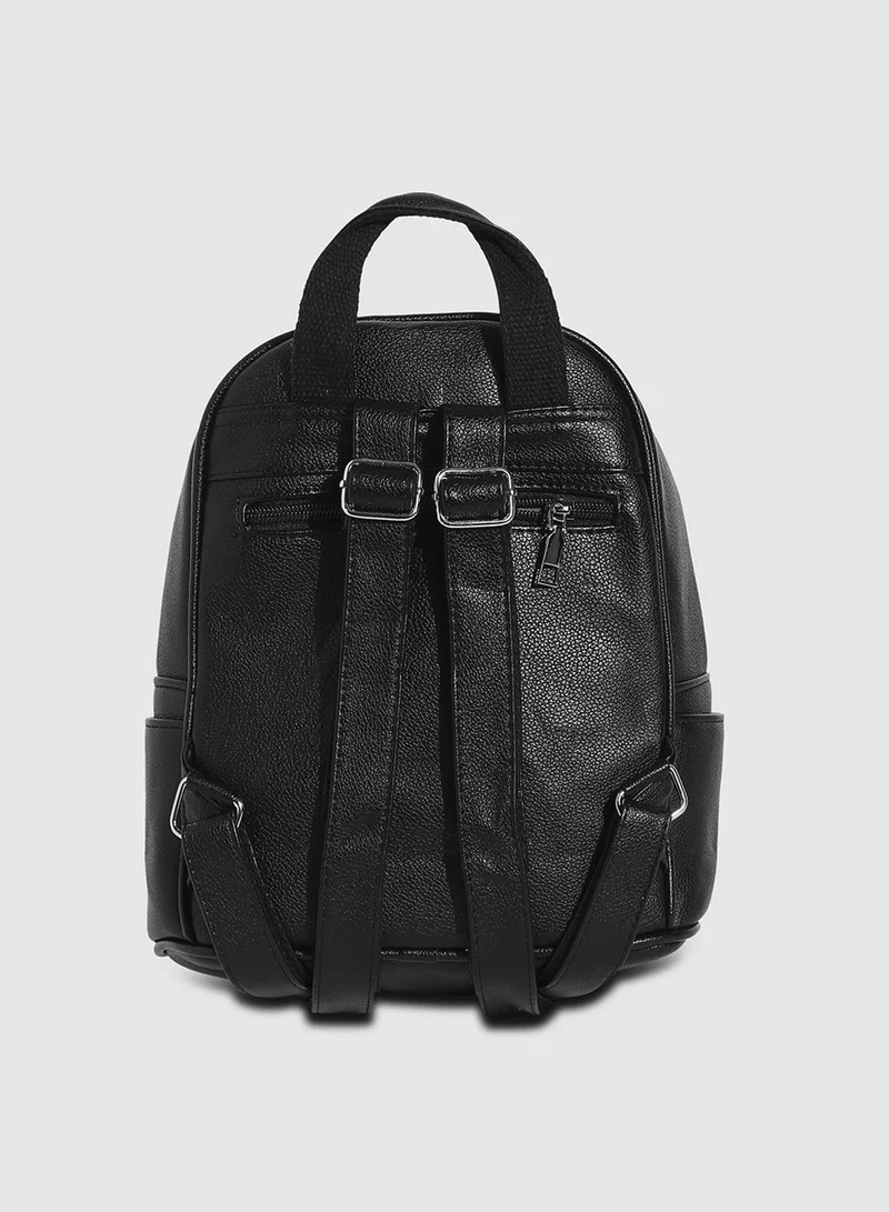 Haute Sauce  Slider Mini Backpack - Black for Women | Best Price UAE