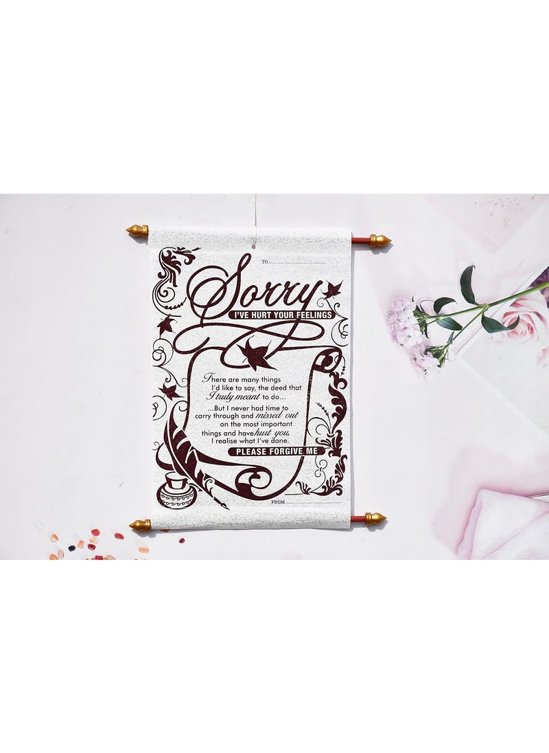 Saugat Traders Saugat Traders Sorry Gift - Sorry Scroll Card - Gift for Girlfriend - Boyfriend - Apology Gifts For Husband - Wife - Friend  - Image 4