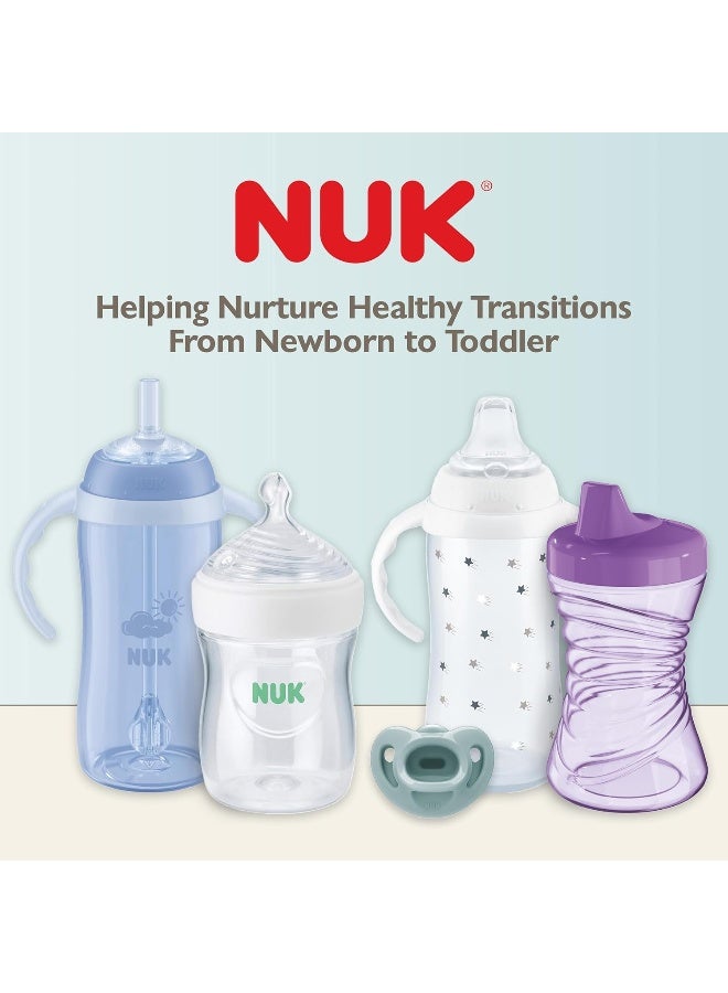NUK Simply Natural Baby Bottle with SafeTemp, 5 oz, 4 Count - Image 4