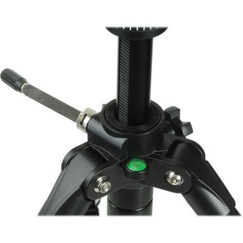 Magnus VT-400, Video Tripod System with 2-Way Pan Head, Extends to 64”, Max Load 15 lbs. Mid-Level Spreader, Rubber Feet. Plus Quick Release plate and carrying case - Image 4