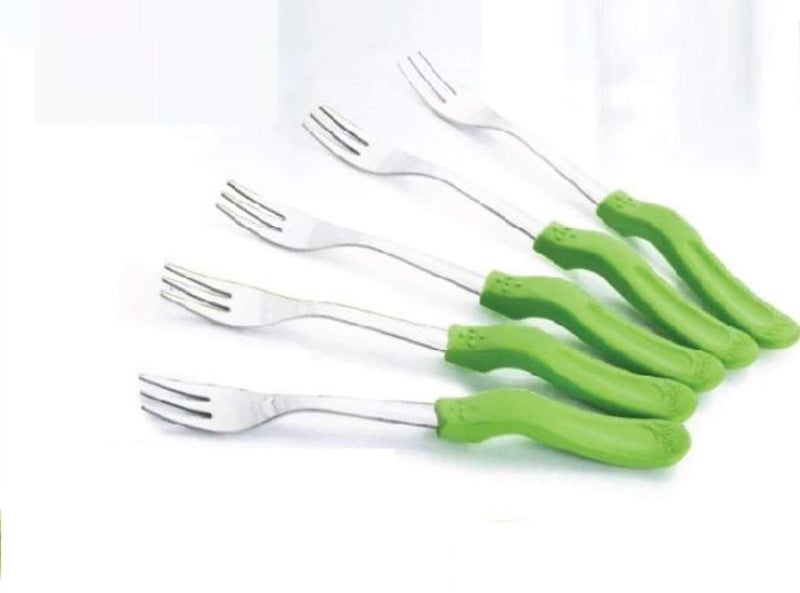 AVMPHD Stainless Steel Heavy Big Fork Spoon Table Forks for Restaurant Dinner Fork Spoon for Kitchen Restaurant Pack of 10 - Image 5
