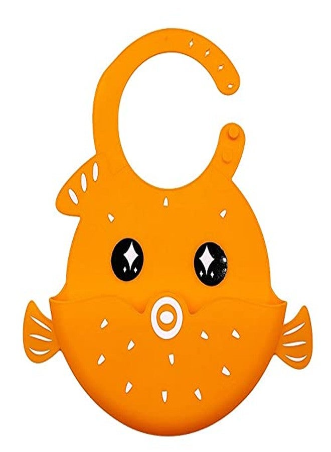 ONCARNIVAL Oncaarnival Bib for Feeding infants and Toddlers | Waterproof, Washable & Reusable|Non Messy Easy Cleaning, Adjustable Neckline with Buttons (6M to 5 Yr) Set of - 2 - Image 4