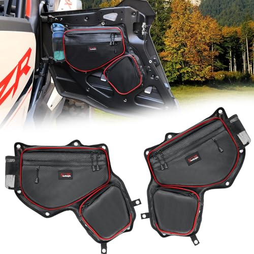 StarknightMT 2Pcs 2024 RZR XP 1000 4 Rear Door Bags Water Resistant Dustproof Heavy Duty UTV Side Door Storage Organizer with Multi Pocket Compatible with 20242026 Polaris RZR XP 1000 4 - Image 1