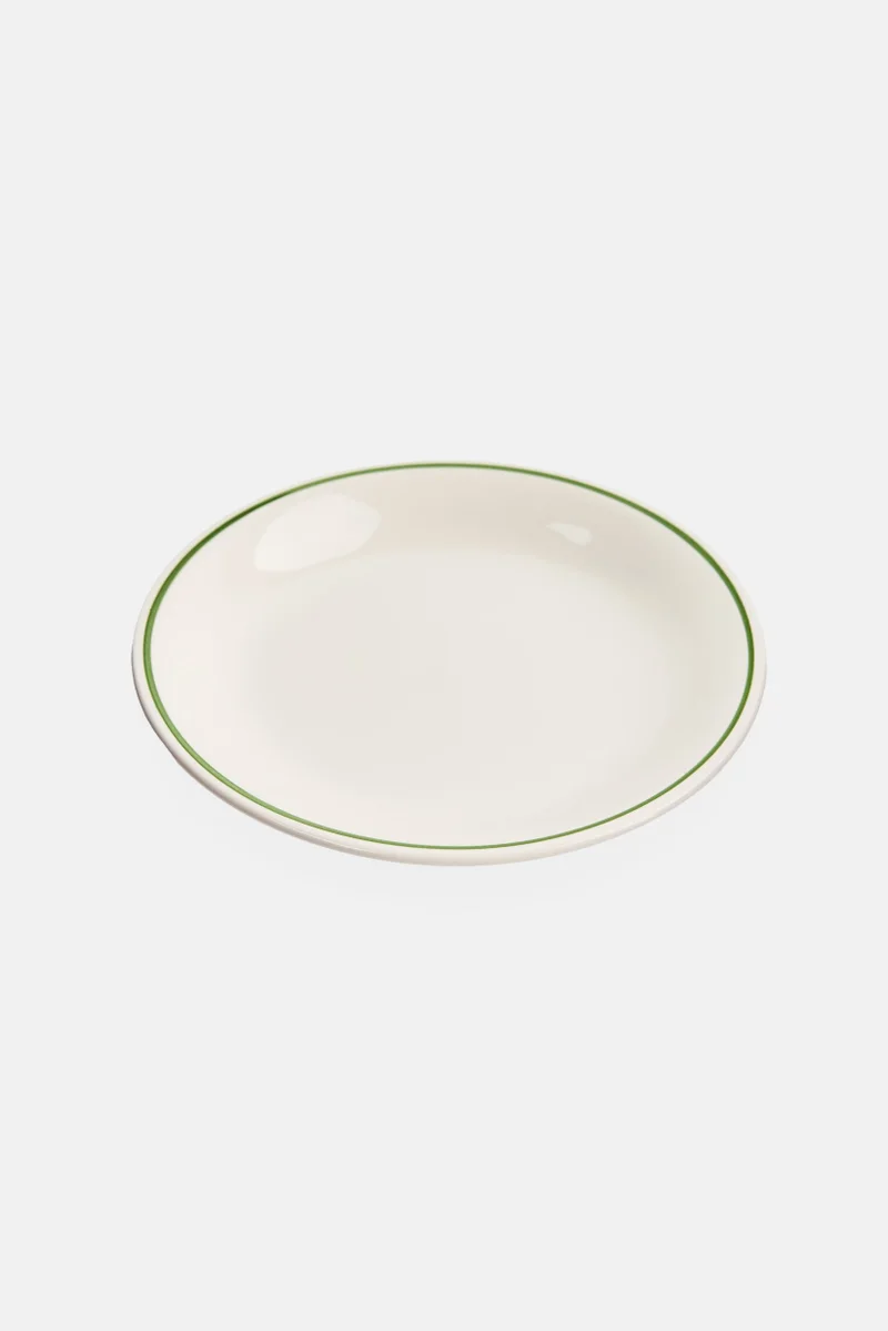Muy Mucho Ceramic Serving Plate, Cream