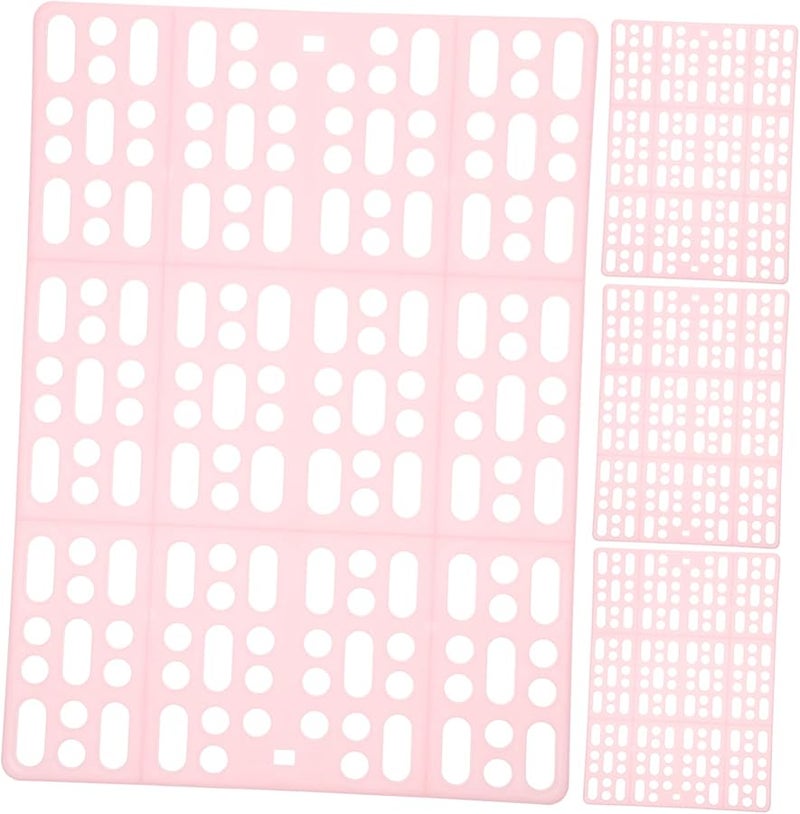 حصائر أقفاص الأرانب البلاستيكية القابلة لإعادة الاستخدام 4 قطع، وسائد أرضية سهلة القص والتجميع - Image 1