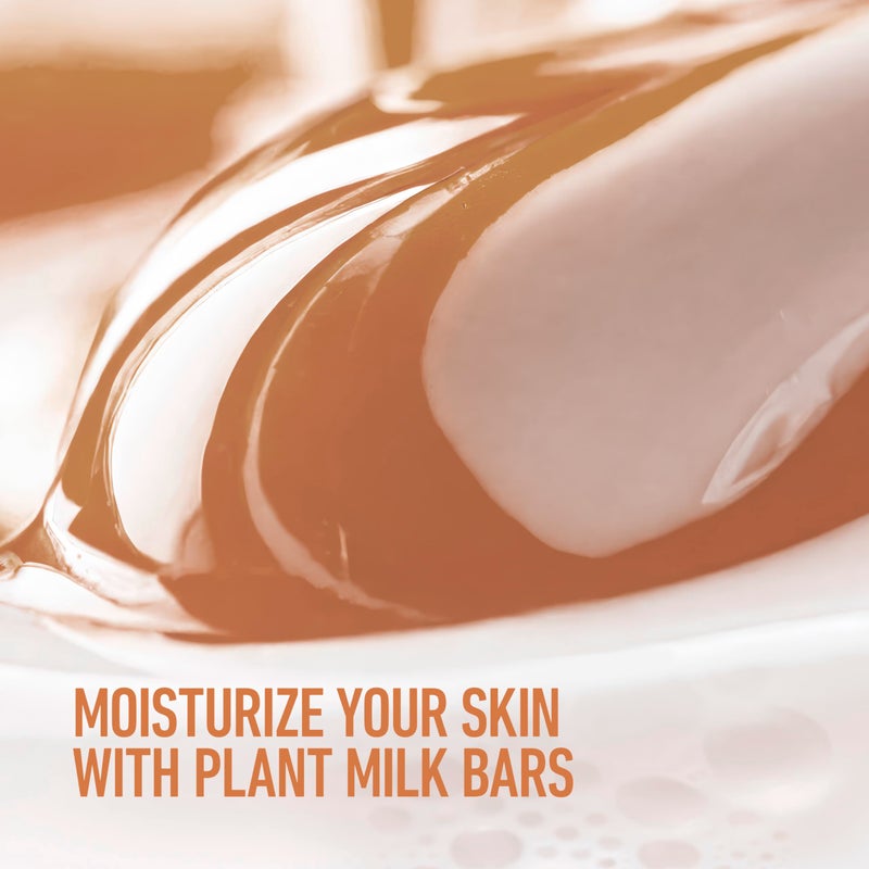 Dove صابون دوف لتنظيف البشرة بحليب النبات حليب جوز الهند والسكر ليشي مُنعش ناعم 4 قطع لبشرة مرطبة منظف لطيف، خالي من المنظفات الكبريتية أو البارابين، تركيبة قابلة للتحلل بنسبة 98% 5 أوقية - Image 2