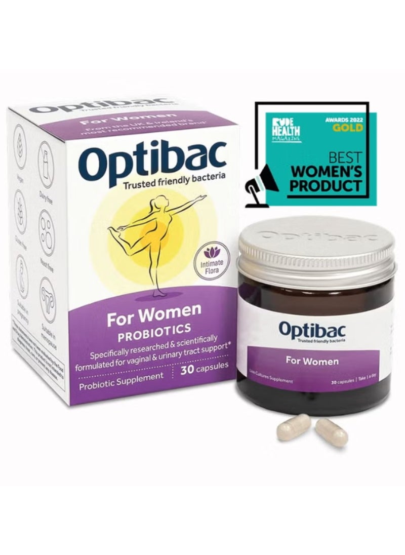 Optibac Probiotics - Optibac Probiotics Capsules For Women 30's - Image 1