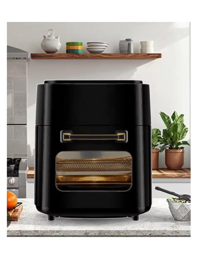 15L Extra Large Capacity Air Fryer – Digital Hot Air Oven with Touchscreen, Oil-Free Cooking, Rotisserie & Bake Function for Family Meals  - Image 4