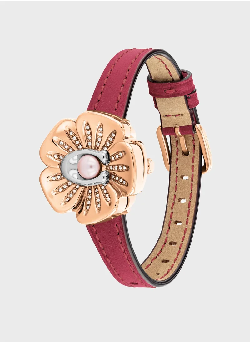 COACH Tea Rose New Family Analog Watch